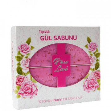 Rose Love 4 lü Gül Sabunu